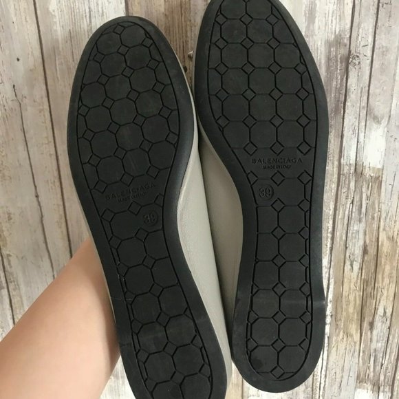 BALENCIAGA Gray 'Gris Perle' Lambskin Silver 39 - Picture 8 of 12